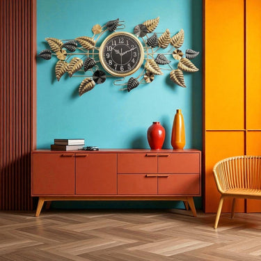 The Midnight Foliage Clock (39 x 18 Inches)